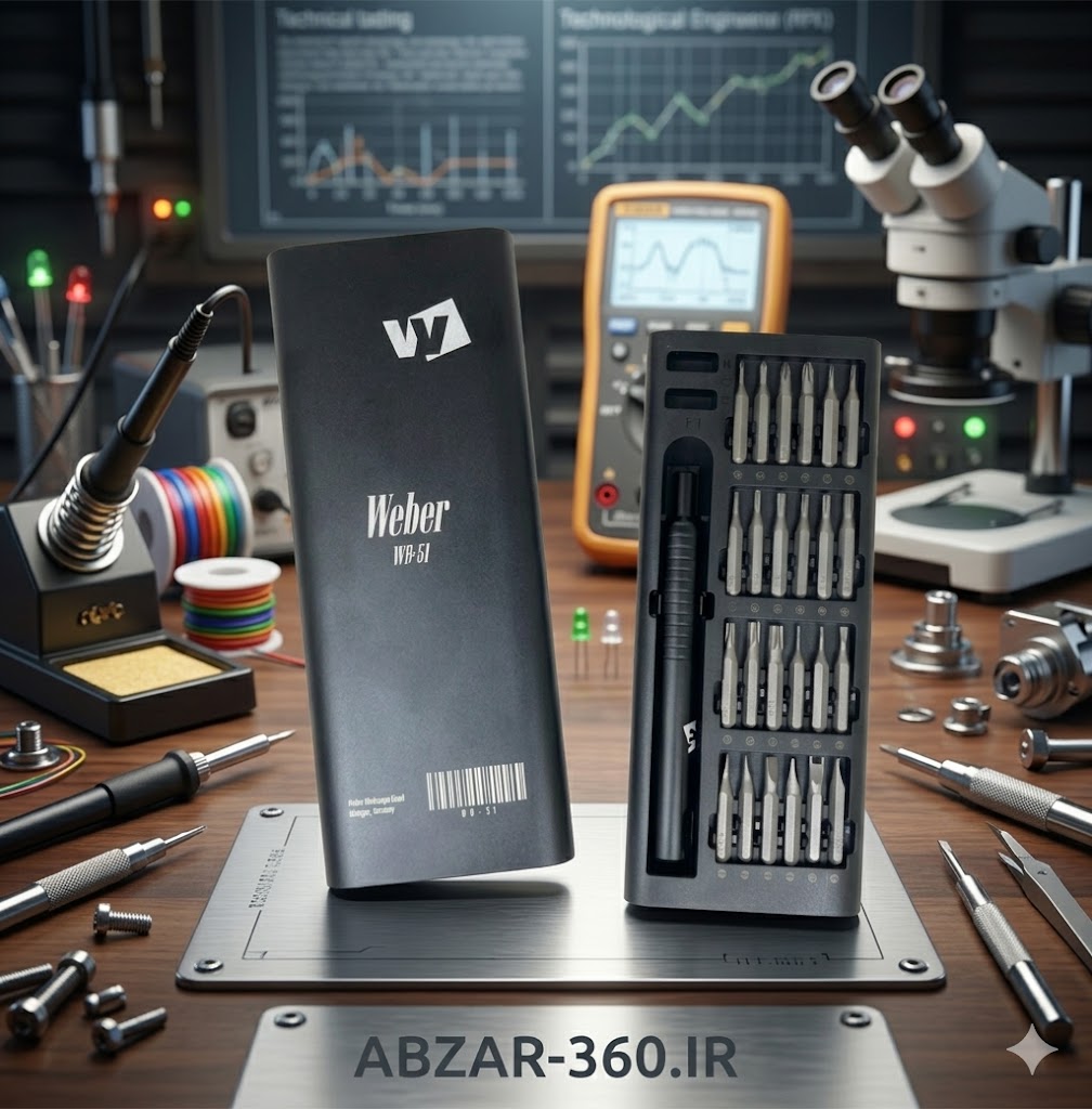 ست پیچ گوشتی 48 عددی WEBER WB-51