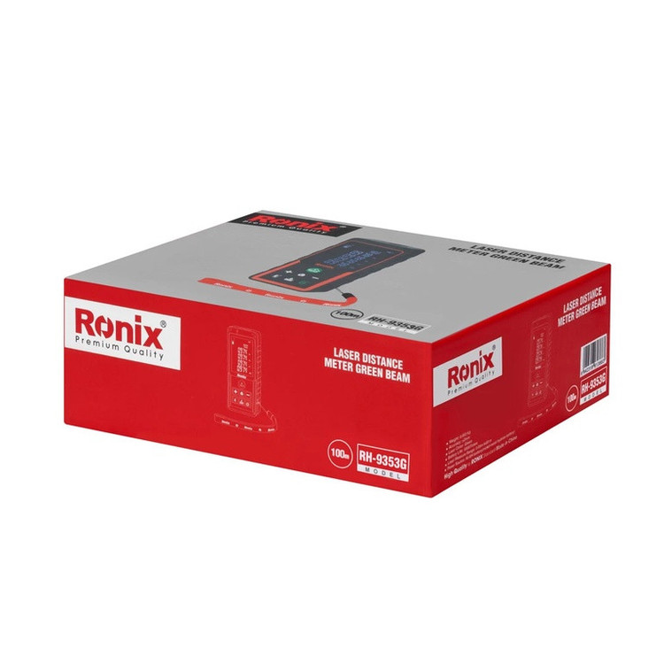 متر لیزری رونیکس مدل RH-9353G برد 100 متر