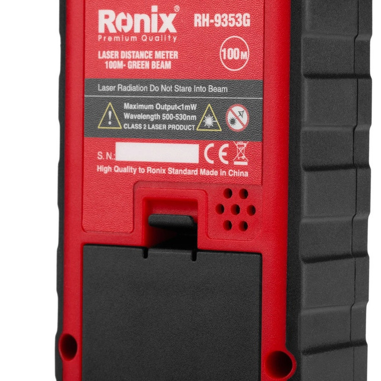 متر لیزری رونیکس مدل RH-9353G برد 100 متر