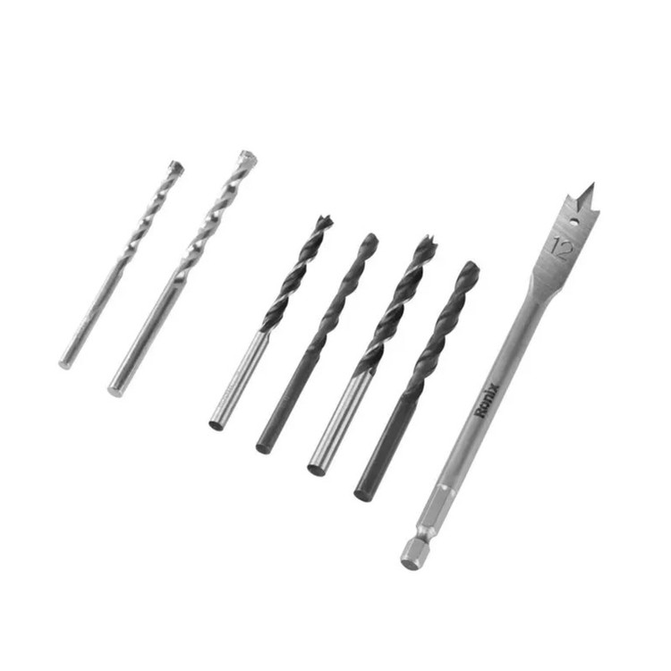مجموعه 53 عددی دریل پیچگوشتی شارژی چکشی رونیکس مدل RS-8620